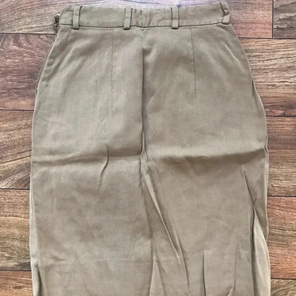Giorgio Armani Brown Pencil Skirt - Picture 3 of 3